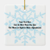 Ornement En Céramique Baby First Christmas (Dos)