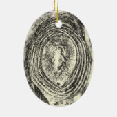 Ornement en céramique Baby Jesus (Dos)