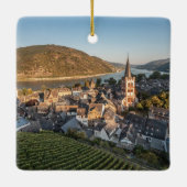 Ornement En Céramique Bacharach Allemagne (Dos)