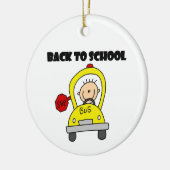 Ornement En Céramique Back to school (Gauche)