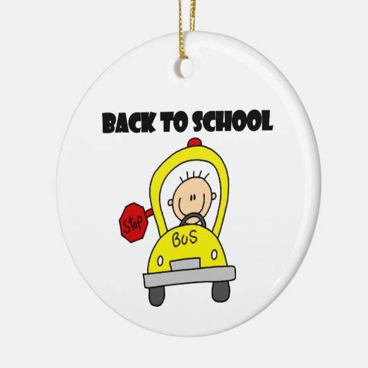 Ornement En Céramique Back to school (Gauche)