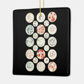 Ornement En Céramique bactéries drôle microbiologie bactéries science mi (Gauche)