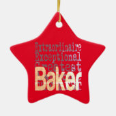 Ornement En Céramique Baker Extraordinaire (Dos)