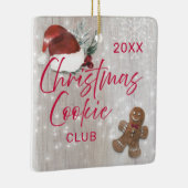 Ornement En Céramique Bakers de Noël (Droite)