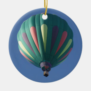 Ornement En Céramique Ballon à air chaud de Zollie