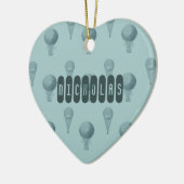 Ornement En Céramique Ballons à air chaud (Gauche)