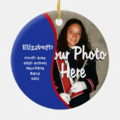 Ornement En Céramique Bande de marquage (Dos)