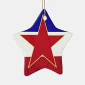 Ornement En Céramique Bandeira (Droite)