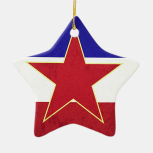 Ornement En Céramique Bandeira