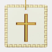 Ornement En Céramique Baptême (Dos)