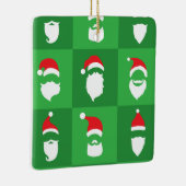 Ornement En Céramique Barbe du Père Noël (Droite)
