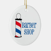 Ornement En Céramique Barber Shop (Droite)