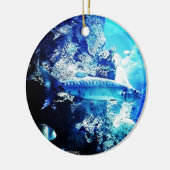 Ornement En Céramique Barracuda (Gauche)