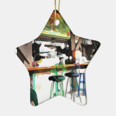 Ornement En Céramique Barre à Key West (Gauche)