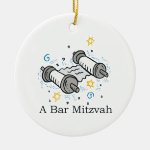 Ornement En Céramique Barre Mitzvah