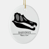 Ornement En Céramique Baryonyx (Droite)