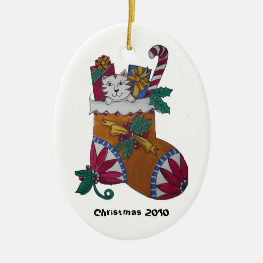 Ornement En Céramique Bas tout bourrés (Devant)