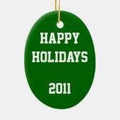 Ornement En Céramique Base-ball (Dos)