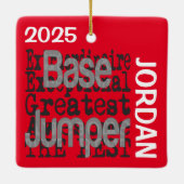 Ornement En Céramique Base Jumper Extraordinaire CUSTOM (Dos)