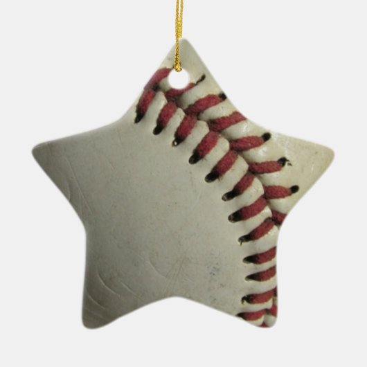 Ornement En Céramique Baseball (Devant)