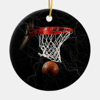 Ornement En Céramique Basket