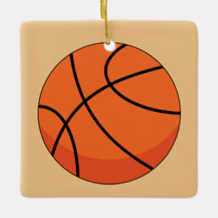 Ornement En Céramique Basket-ball