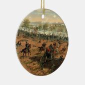 Ornement En Céramique Bataille Gettysburg Hancock chez Gettysbug (Droite)