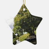 Ornement En Céramique Bateaux à canaux (Gauche)