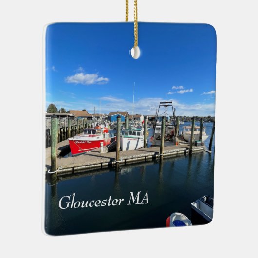 Ornement En Céramique Bateaux en Gloucester (Droite)