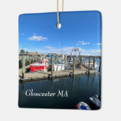 Ornement En Céramique Bateaux en Gloucester (Gauche)