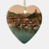 Ornement En Céramique Bâti des capucins, Turin, Piémont, Italie (Droite)