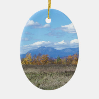 Ornement En Céramique Bâti Katahdin dans la chute 1