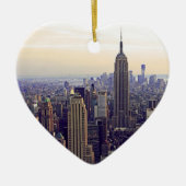 Ornement En Céramique Bâtiment Emp St Skyline NYC, WTC 4 (Devant)