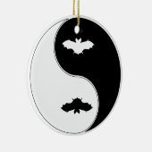 Ornement En Céramique Batte de Ying Yang (Droite)