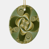 Ornement En Céramique Battez ceci - Fractal (Droite)