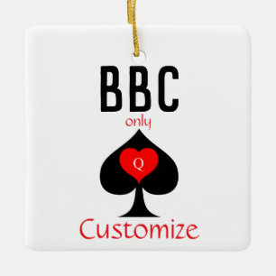 Ornement En Céramique BBC Seule pique lame signe Thunder_Cove