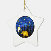 Ornement En Céramique bear this (Gauche)