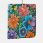 Ornement En Céramique Beauté botanique : Décor ornemental floral (Droite)