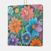 Ornement En Céramique Beauté botanique : Décor ornemental floral (Gauche)