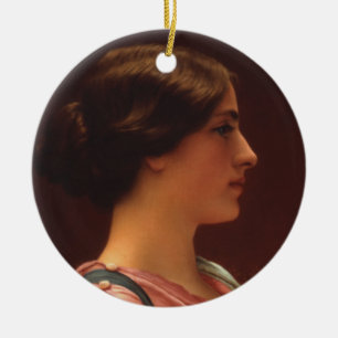 Ornement En Céramique Beauté Classique par John William Godward
