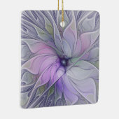 Ornement En Céramique Beauté étonnante Fleur d'art Abstrait fractal mode (Droite)