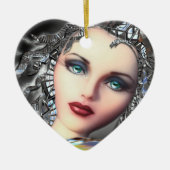 Ornement En Céramique Beauté future (Devant)