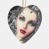 Ornement En Céramique Beauté future (Gauche)