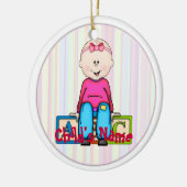 Ornement En Céramique Bébé d'ABC (Gauche)