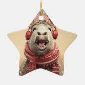 Ornement En Céramique Bébé Donkey Family Orament, Amateurs d'âne Cadeaux (Devant)