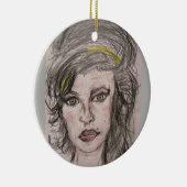 Ornement En Céramique Beehive Girl (Droite)