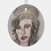 Ornement En Céramique Beehive Girl (Gauche)