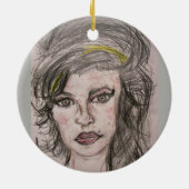 Ornement En Céramique Beehive Girl (Dos)