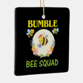 Ornement En Céramique Beekeeper Art Bumble Bee Squad (Droite)