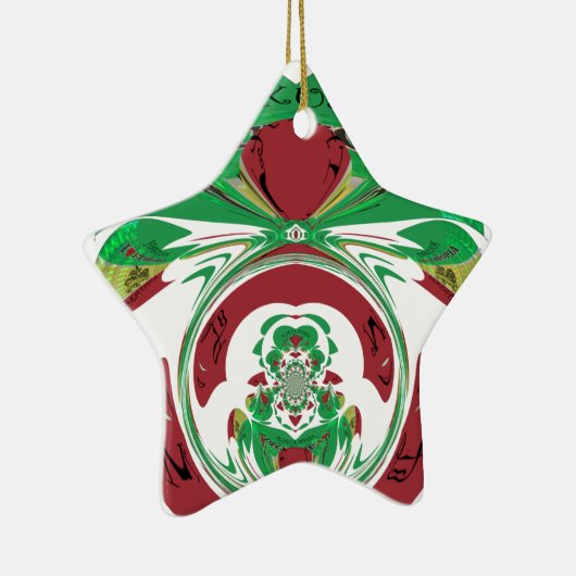 Ornement En Céramique Belle Ethiopie Belle Hakuna Matata J'aime Hea (Droite)